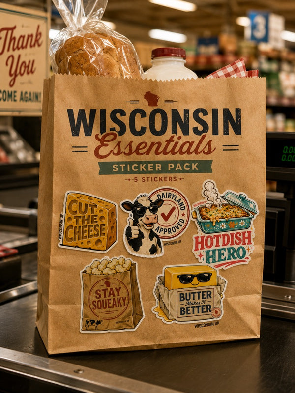 Wisconsin "Essentials" Sticker Pack