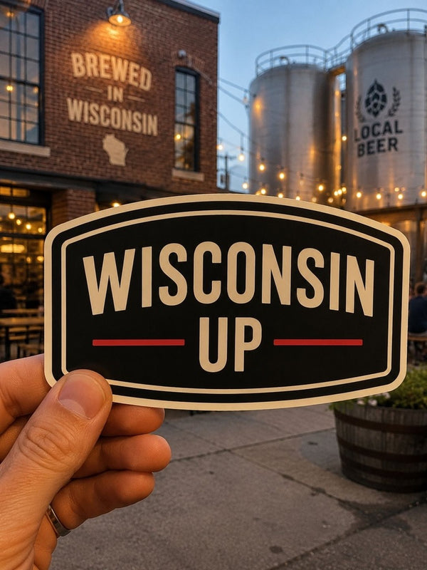 Wisconsin "Logos" Sticker Pack