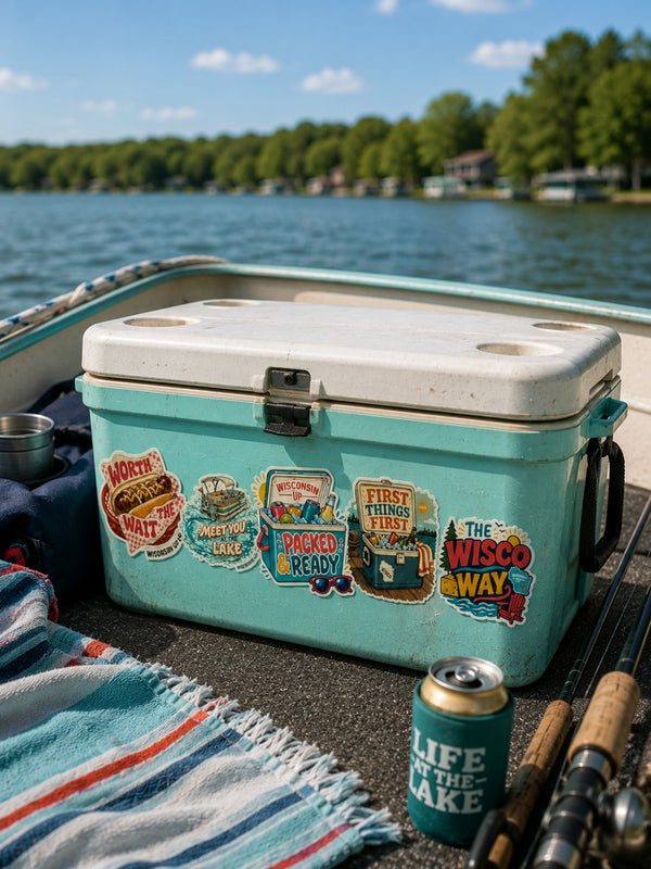 Wisconsin "Summers" Sticker Pack