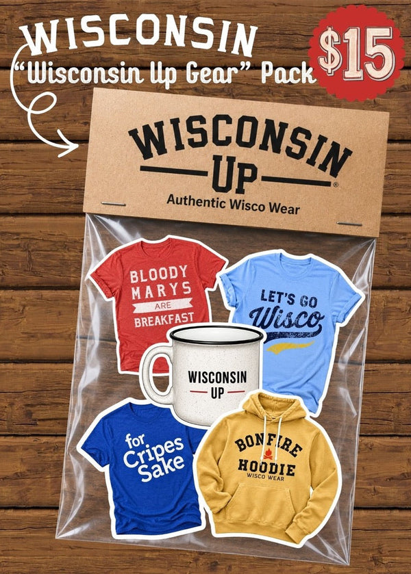 Wisconsin "Gear" Sticker Pack