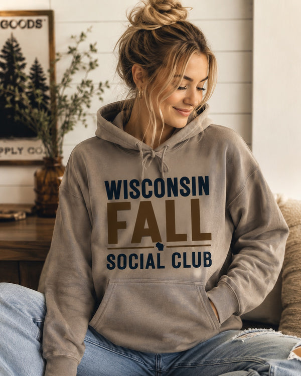 Wisconsin Fall Social Club - Unisex Hoodie