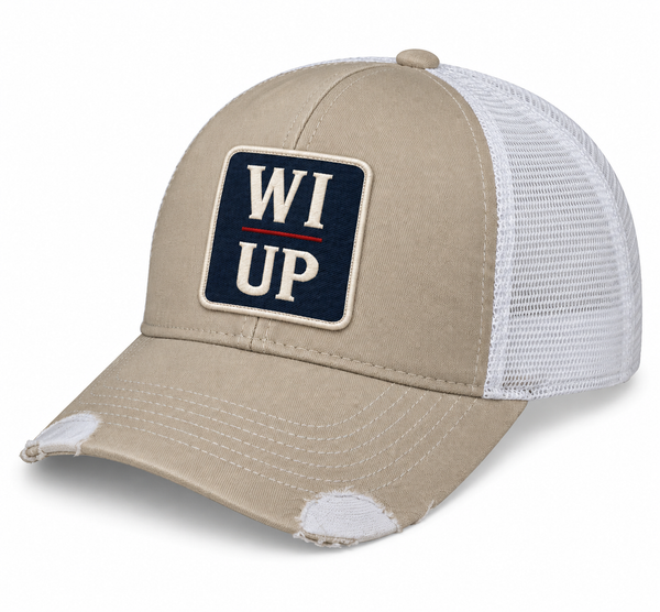 WI UP Cow Hat - Vingate Trucker Hat