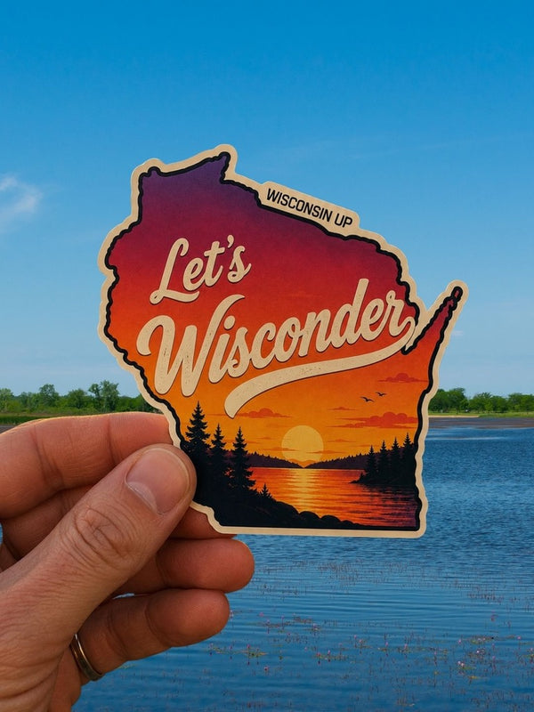 Wisconsin "Wisco Livin" Sticker Pack
