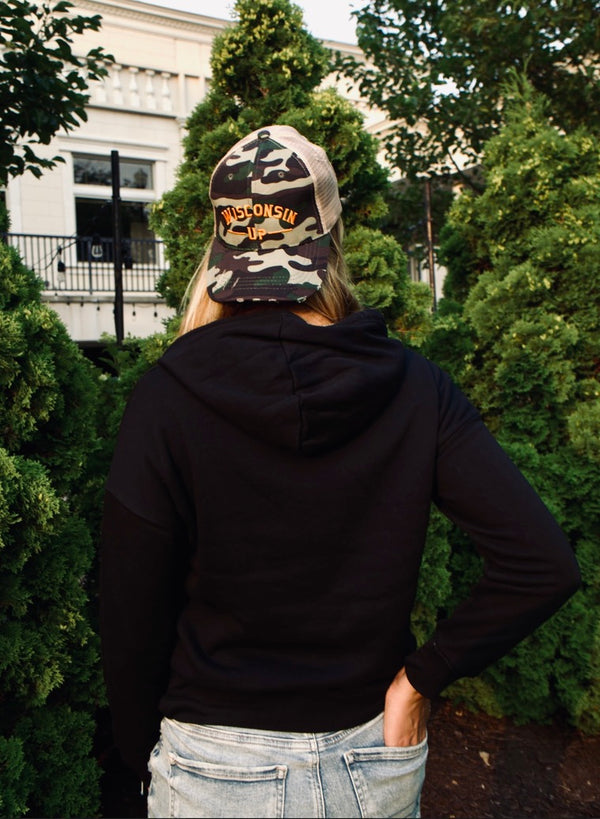 Wisconsin Up - Camo Standard Profile Hat
