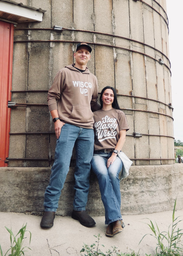 Stay Classy Wisco (Espresso) - Unisex TShirt