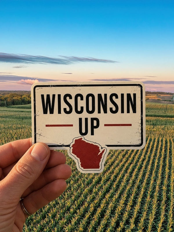 Wisconsin "Logos" Sticker Pack
