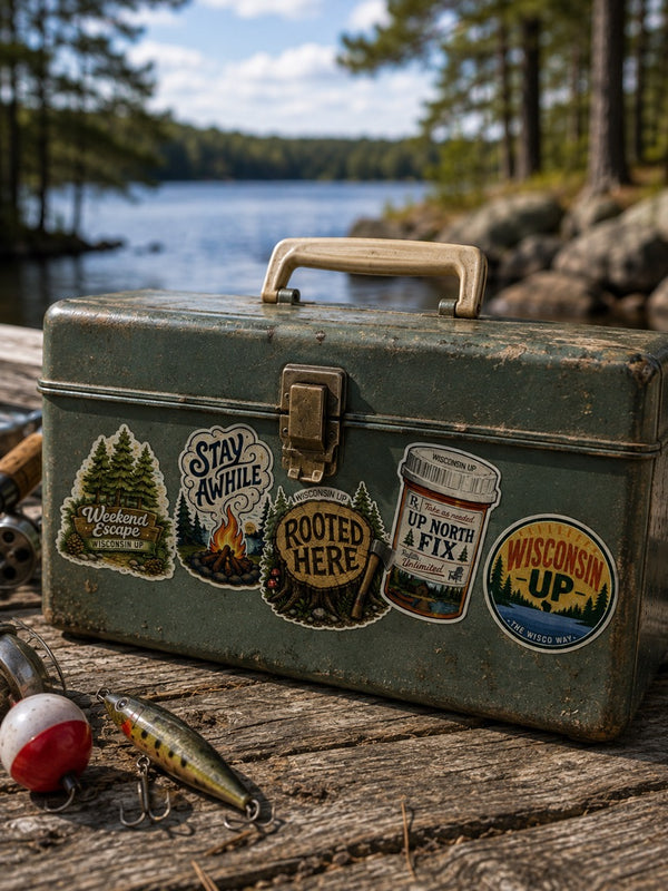 Wisconsin "Northwoods" Sticker Pack