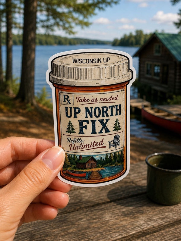 Wisconsin "Northwoods" Sticker Pack