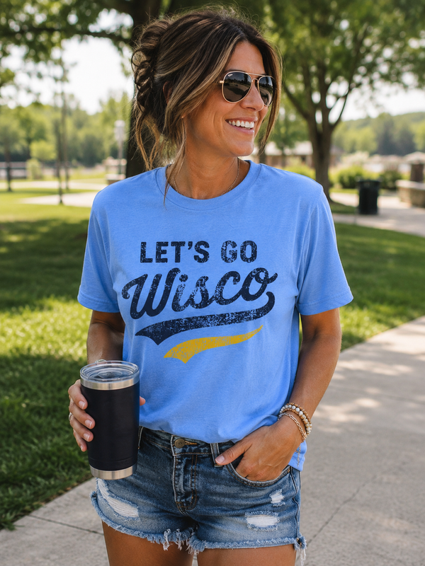 Let's Go Wisco - Unisex TShirt