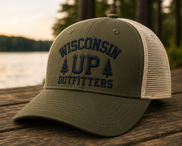 Wisconsin Up Outfitters Trucker Hat