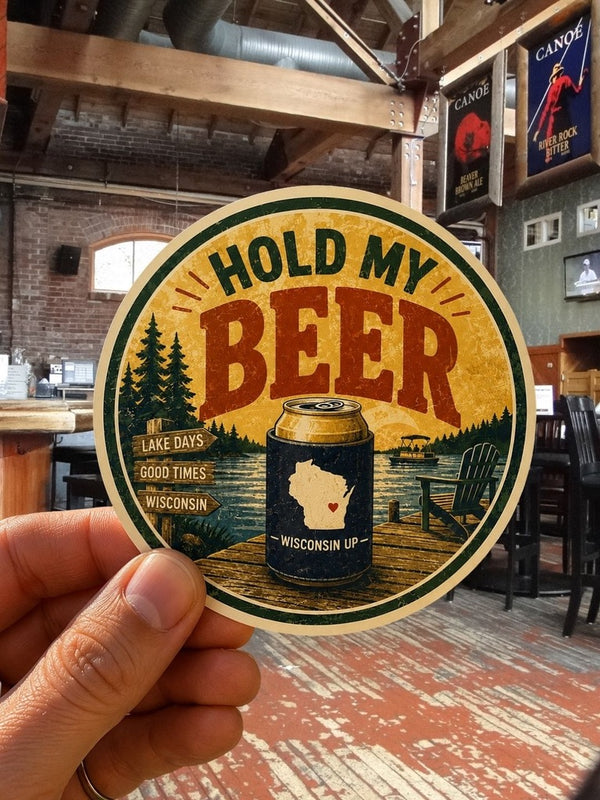 Wisconsin "Wisco Livin" Sticker Pack
