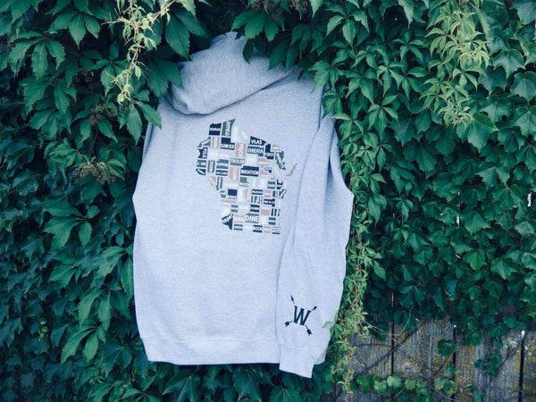 Wisconsin Counties - Unisex Hoodie