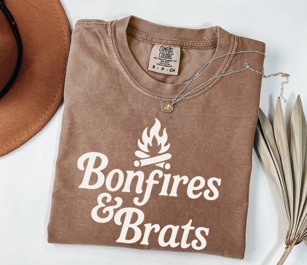 Bonfires + Brats - Unisex TShirt