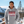 Load image into Gallery viewer, Man wearing a gray hoodie with &#39;merry misto winter&#39; text outdoors.
