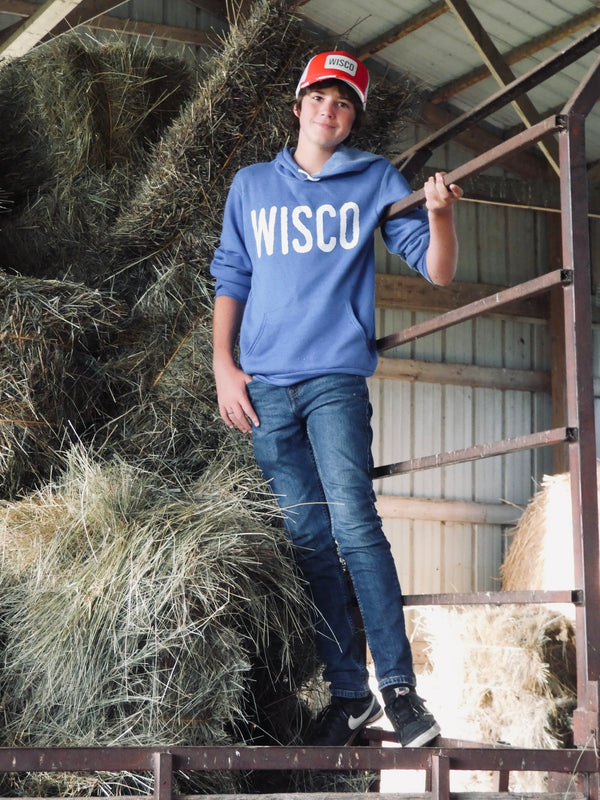 WISCO - Blue Unisex Hoodie
