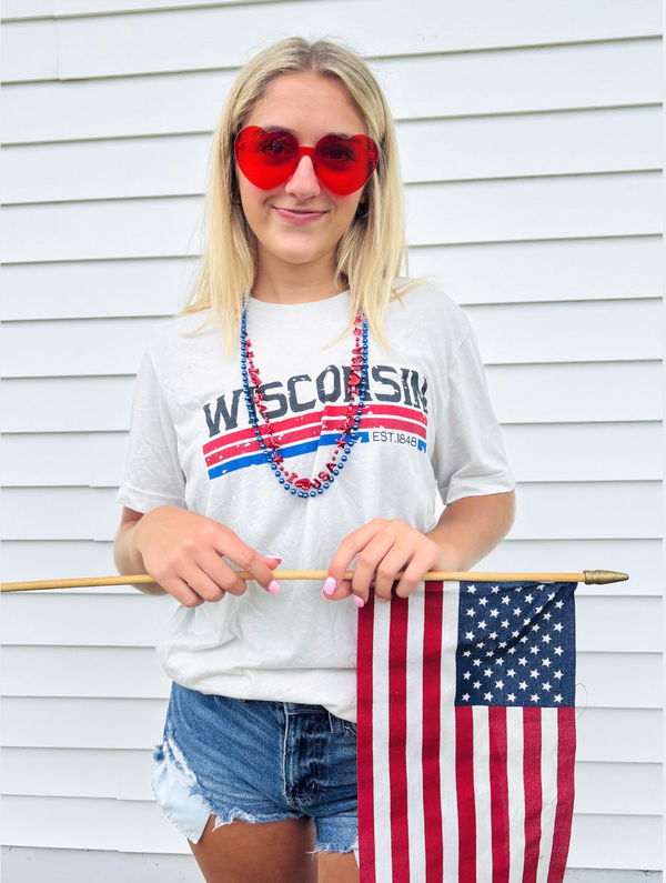 WISCONSIN EST 1848 - TSHIRT