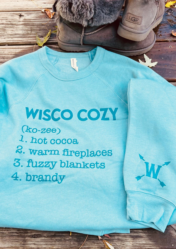 Wisco Cozy - Unisex Crewneck Sweatshirt