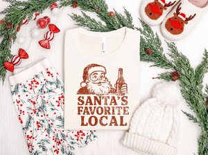 Santa's Favorite Local - Unisex TShirt