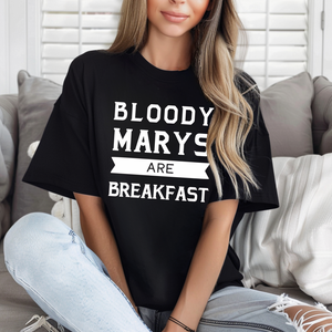 Bloody Marys Are Breakfast - Black Unisex T-Shirt