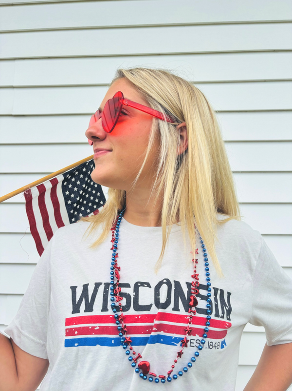 WISCONSIN EST 1848 - TSHIRT