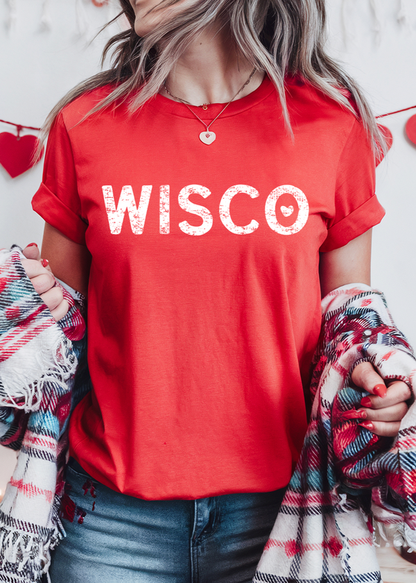 Wisco Heart - Unisex TShirt