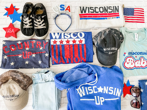 WISCO GIRL - LADIES CREWNECK