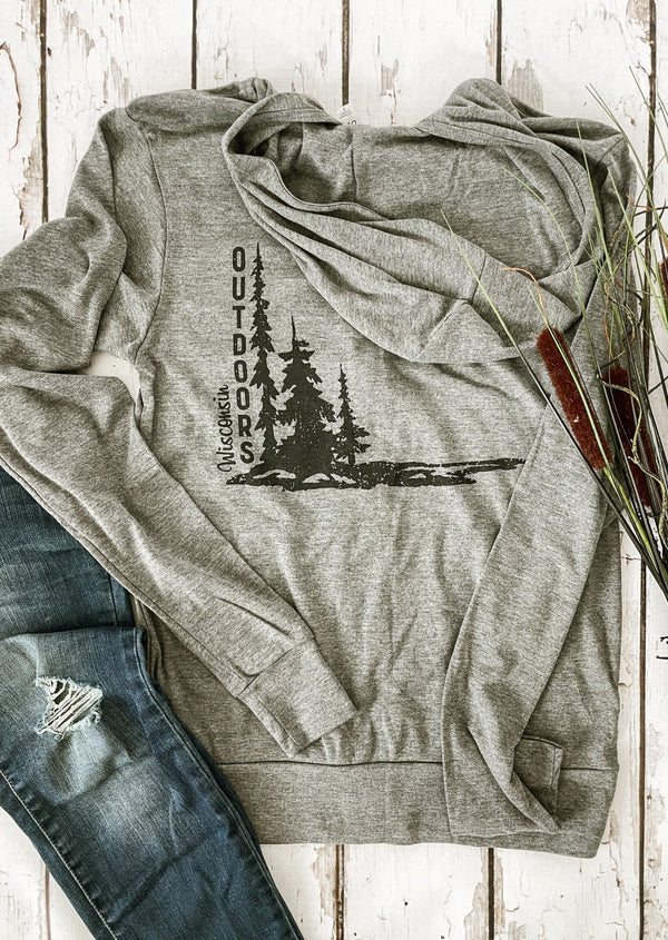 Wisconsin Outdoors - Zip Up Hoodie