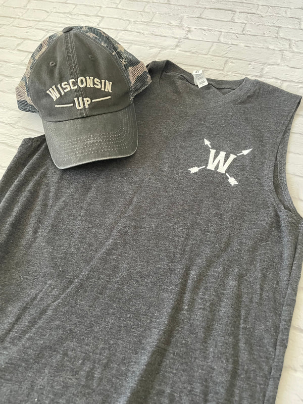 WISCONSIN FLAG - MUSCLE TANK