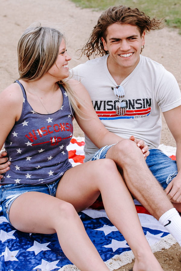 WISCONSIN EST 1848 - TSHIRT