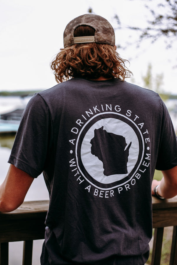 A Drinking State With A Beer Problem - TShirt (WHOLESALE)