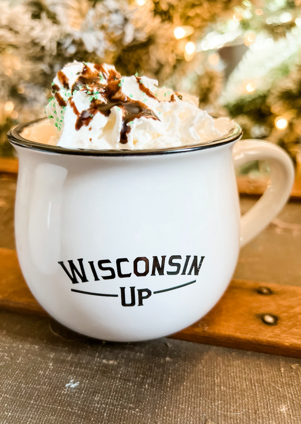 12 oz. Wisconsin Up Coffee Mug