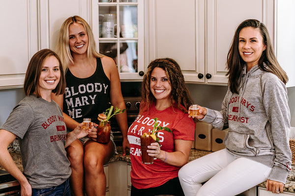 Bloody Marys Are Breakfast (Varsity Edition) - TShirt