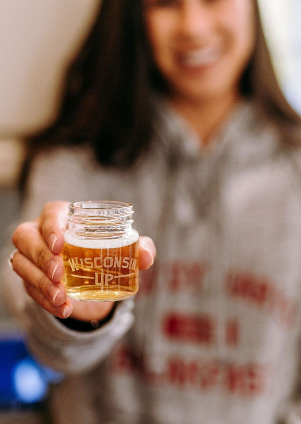 Wisconsin Up - Chaser Shot Glass